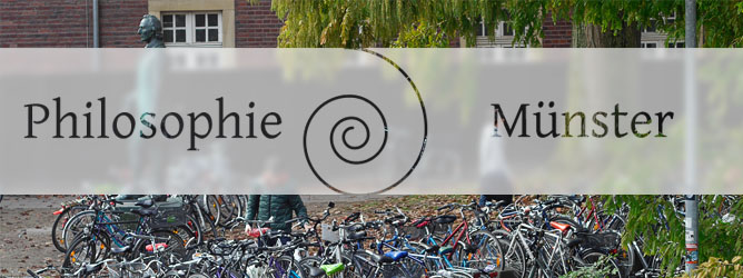 Fahrräder am F-Haus der Uni Münster