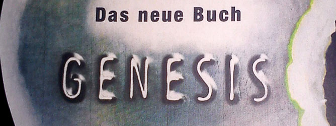 Cover des Romans "Das neue Buch Genesis"
