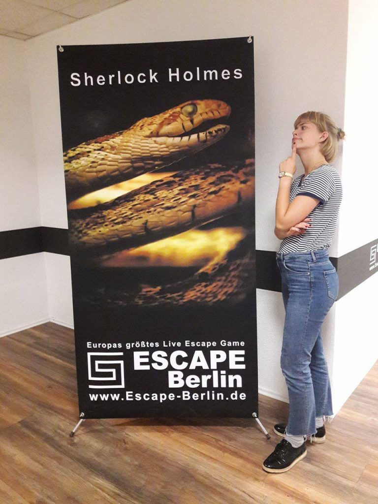 Sherlock Holmes Plakat