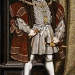 Henry VIII in seiner königlichen Robe