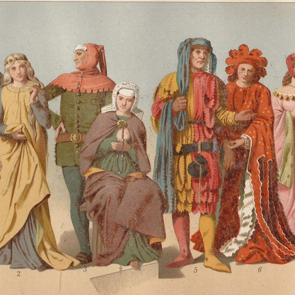 Kleidung und Lagerleben im Mittelalter
