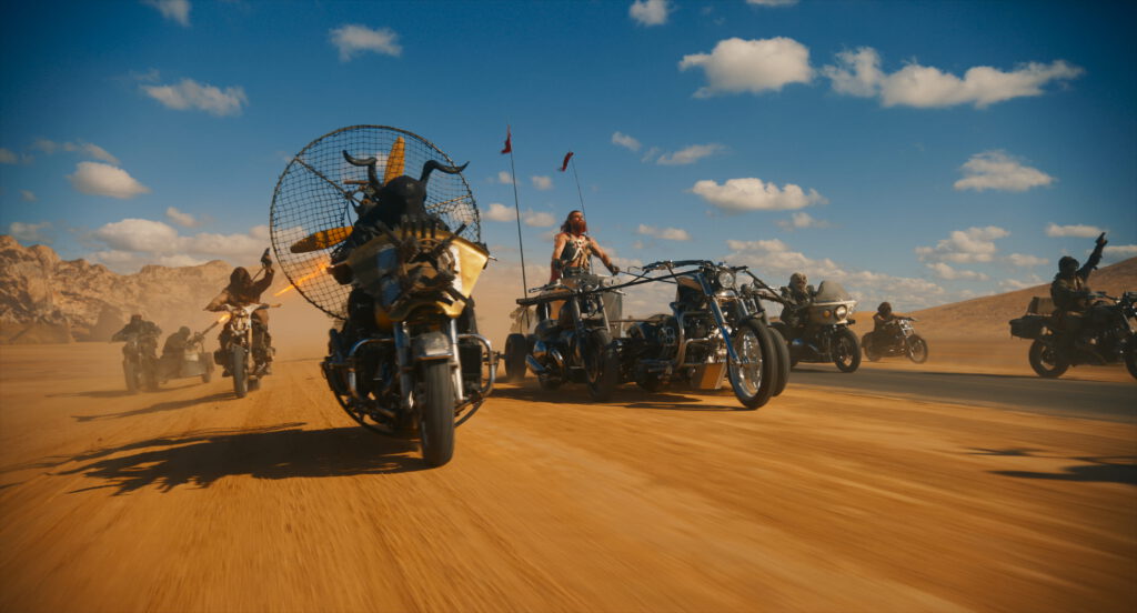 Motorräder in der Wüste