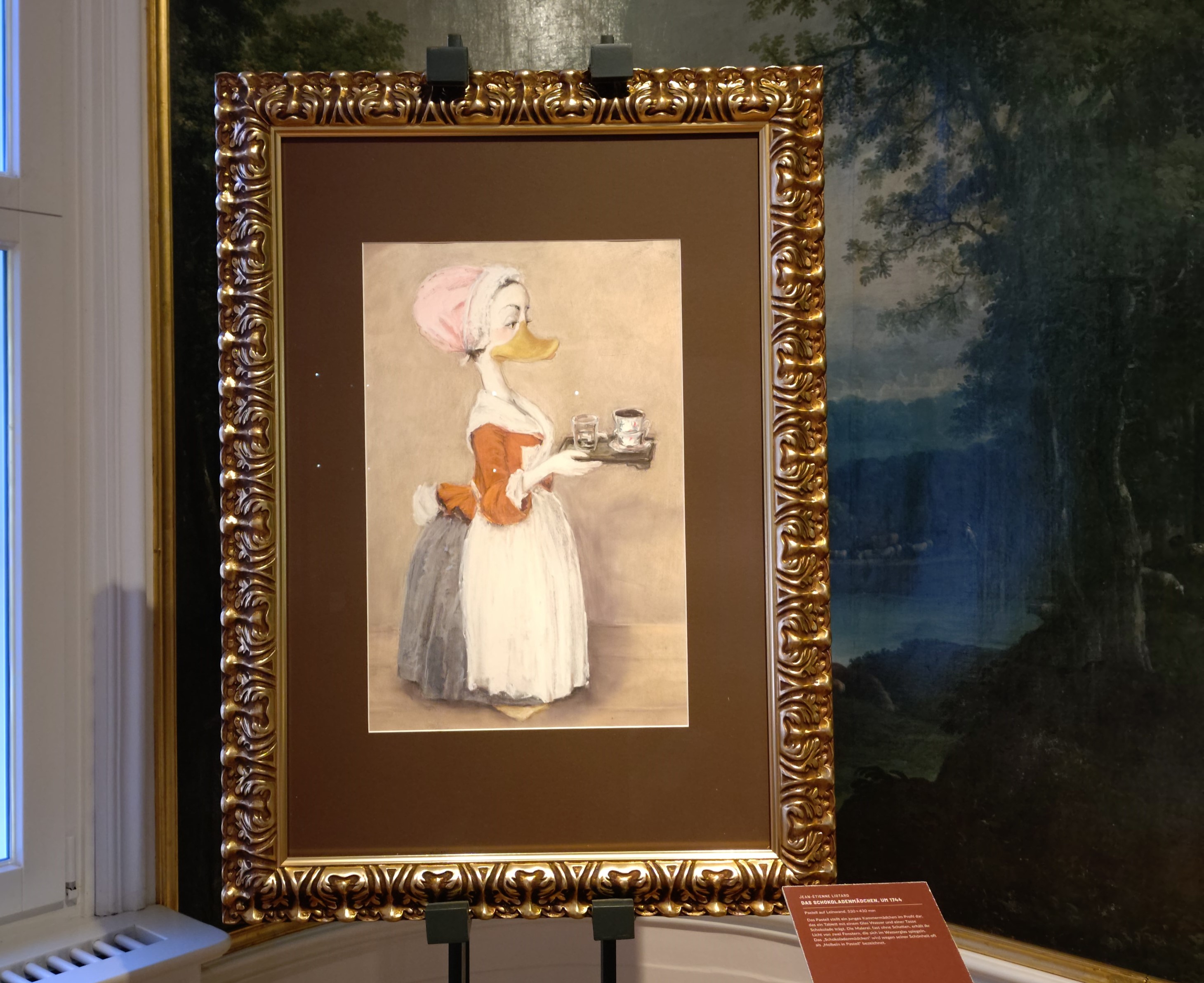 Foto eines Kunstwerks der Duckomenta. Eine Ausstellung des Kollektivs interDuck in Bremen.