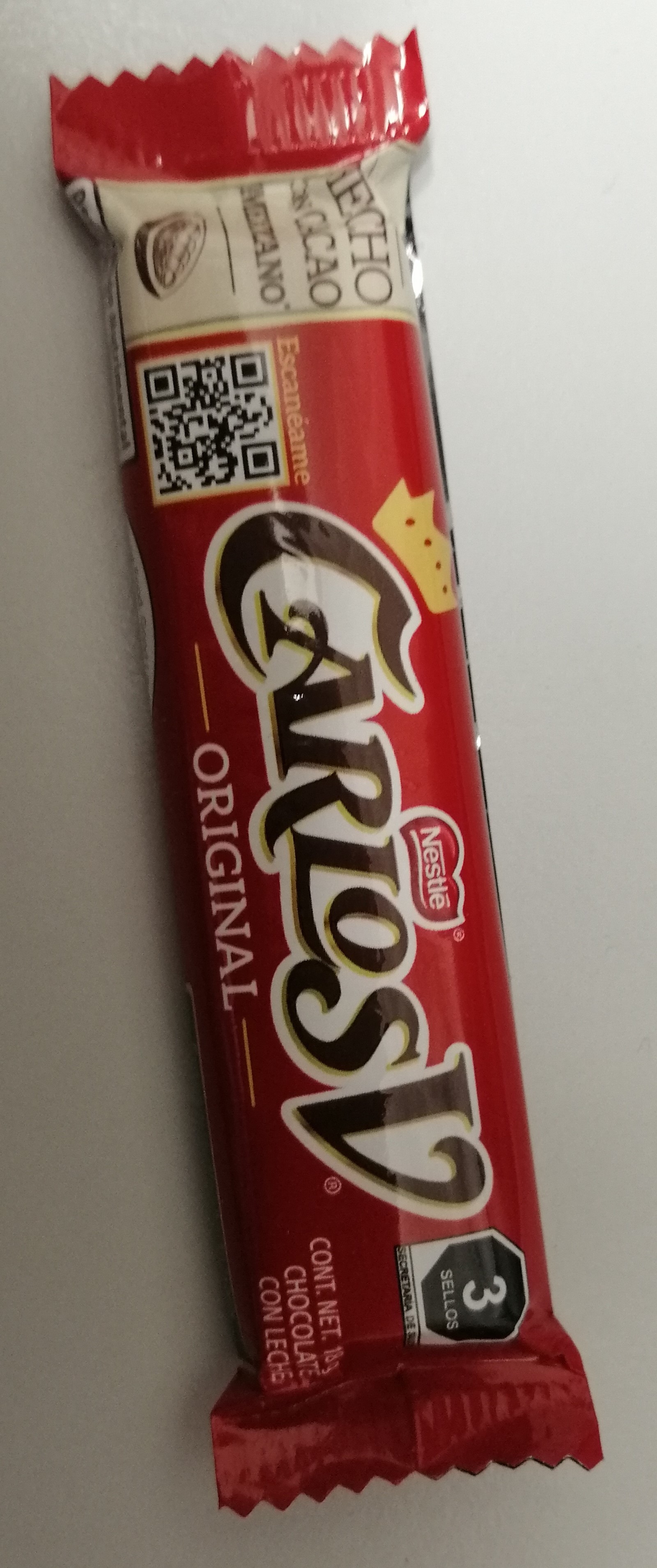 DER Carlos V Riegel auf meinem Schreibtisch. 